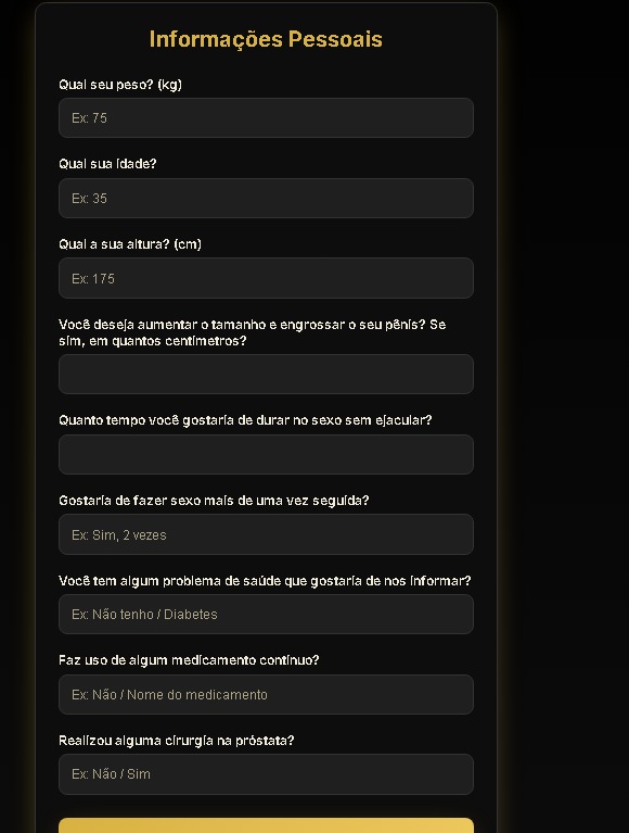 Question&aacute;rio LordVigor